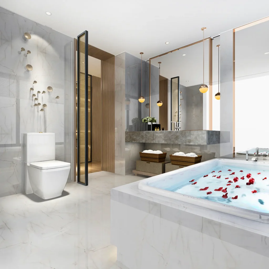 3d rendering luxury modern design bathroom and toi 2025 01 08 15 16 38 utc